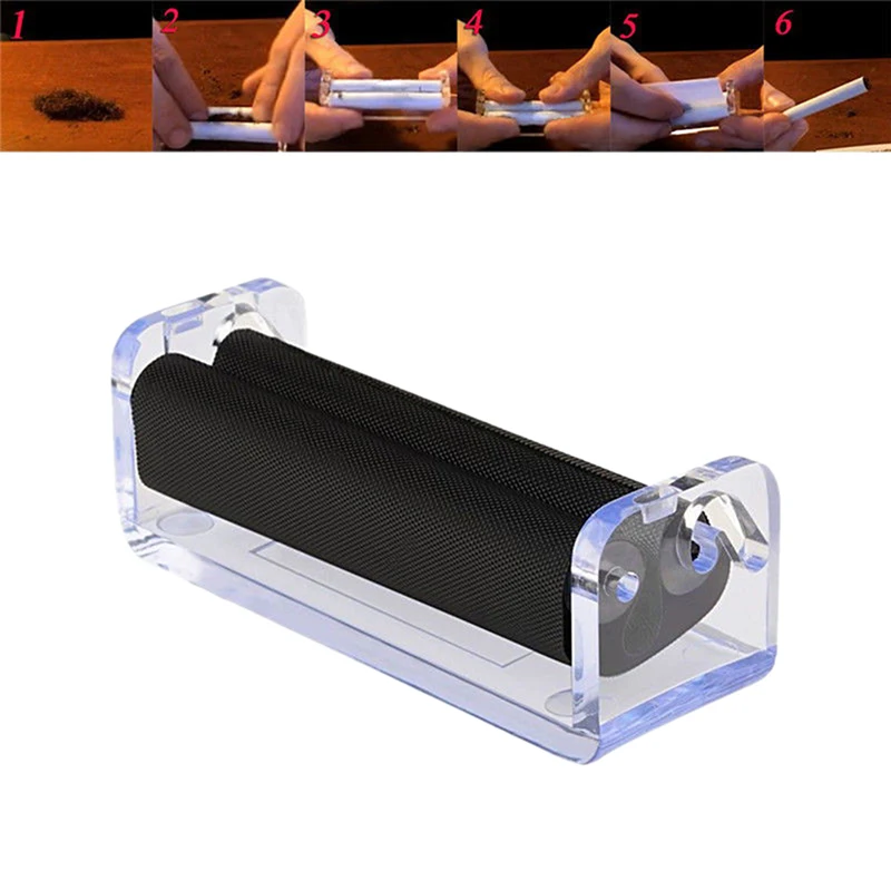 Acrylic Manual Cigarette Rolling Machine Tobacco Injector Manual Maker
