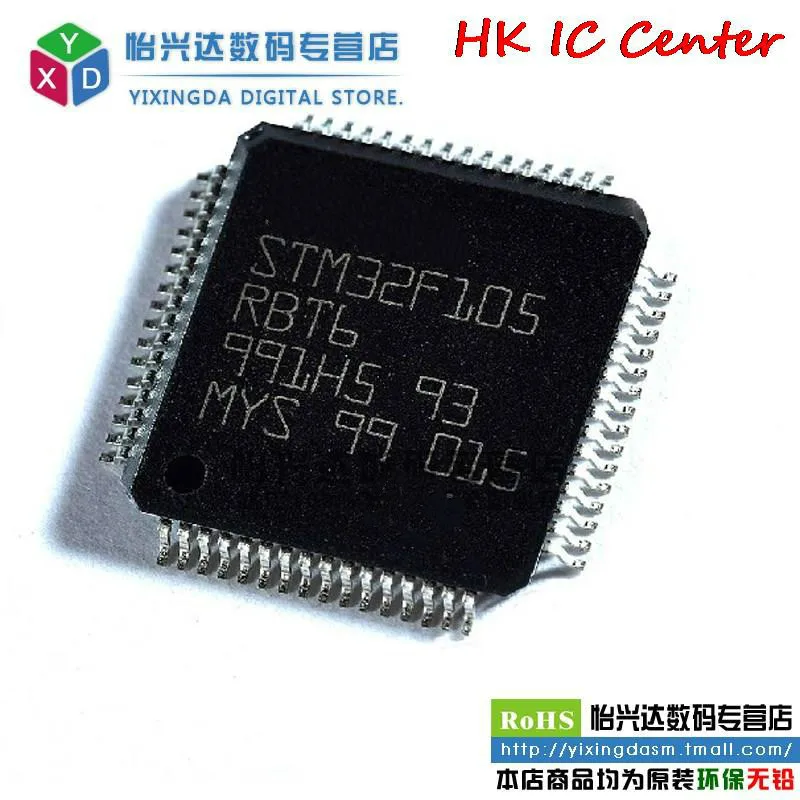 

The original STM32F105RBT6 LQFP64 STM32F105 microcontroller