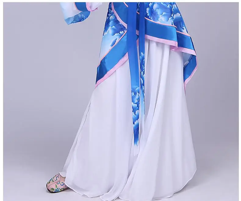 Hanfu Женский костюм с окантовкой женская одежда Hanfu женский летний костюм феи наряд модифицированный Hanfu этнические костюмы ветер