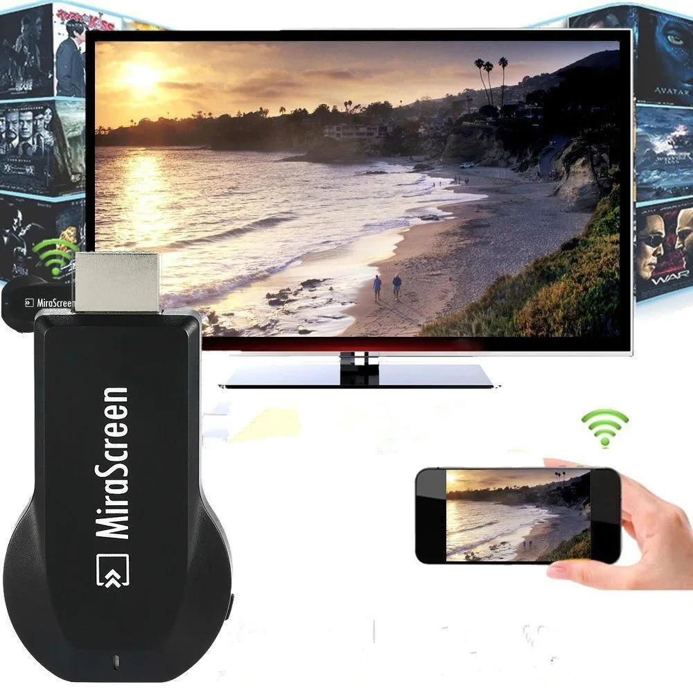 YKSTAR MiraScreen OTA tv Stick Smart tv HD Dongle Беспроводной приемник DLNA Airplay Miracast one casing для телефона tv