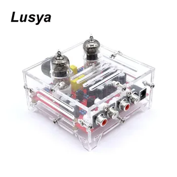 

Hifi 6J1 Class A Tube Amplifiers Audio Board Amplificador Bile Pre-amplifier with Case D1-002