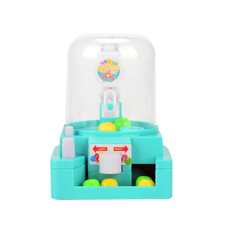 Mini Doll Machine Grab Ball Candy Catcher Gum Crane Kids Party Toys Role Play juguetes brinquedos oyuncak speelgoed  #4J19 (8)