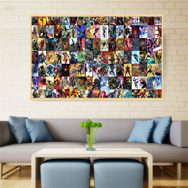 Buy Modern Movie Poster Wall Art DC Comics Cartoon