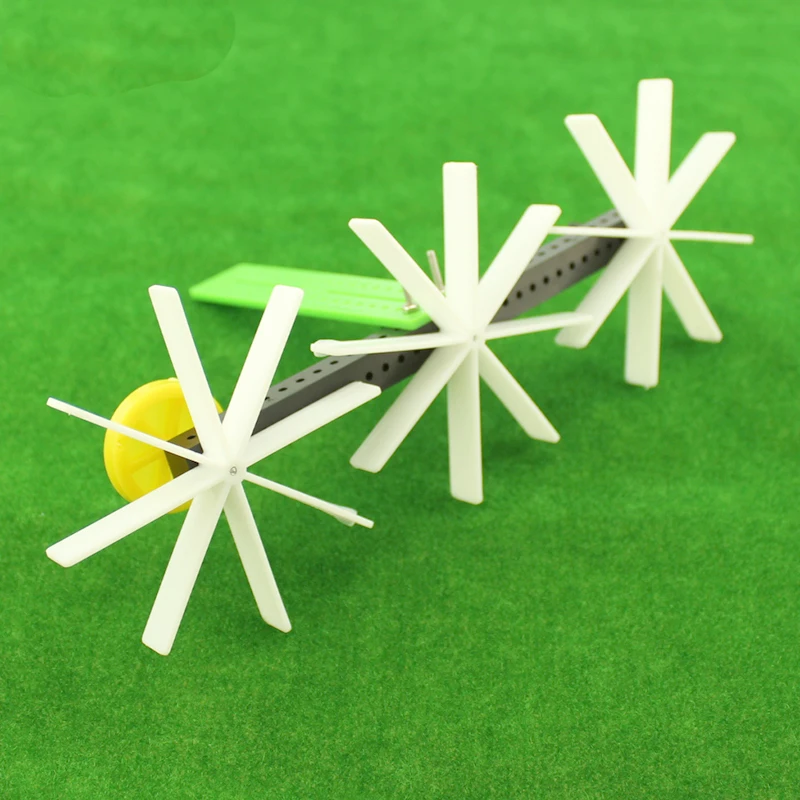 

Puzzels Building Block DIY Rotating Hand-cranked Physical Mechanical Children's Science Hobbies Educational Toy Mechanics Demo