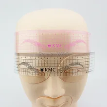 2 шт Перманентная линейка для бровей, инструмент для измерения идеальной бровей