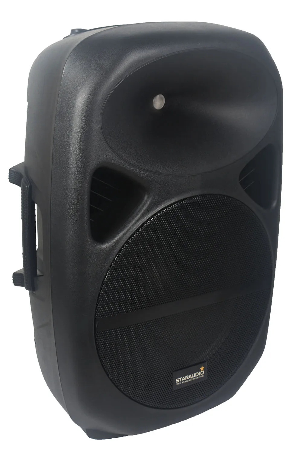 disco 15” 2500w powered pa dj party speakers with bt sd card usb mp3 player for school play