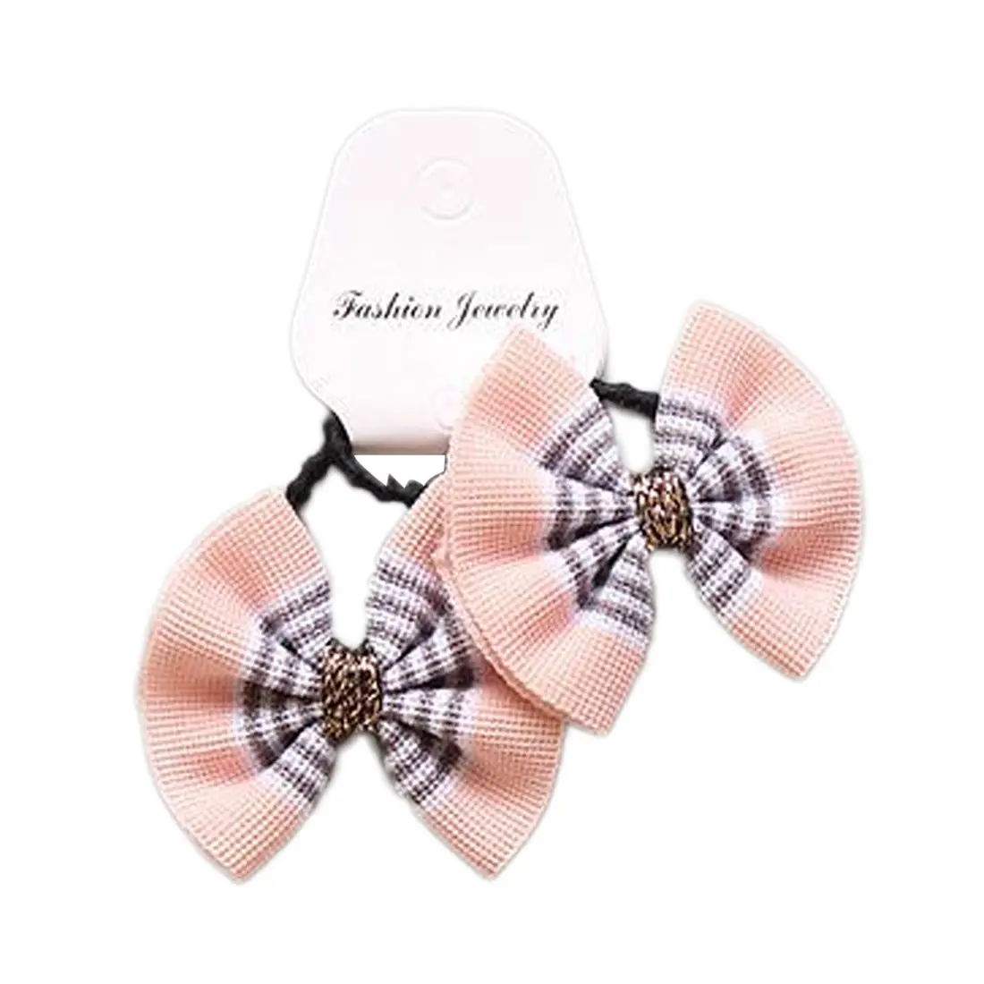 Ball Lace Pom Buterfly Adjustable 1Pair Girls Kids Elastic headbands Ties Set Hair Rope Flower  Ponytail Holder
