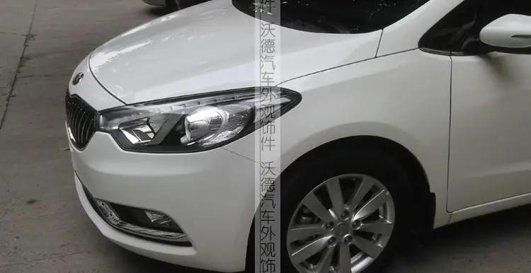 Для Kia K3 2012 2013 крышка передней фары прозрачный абажур фары крышка объектива Стекло