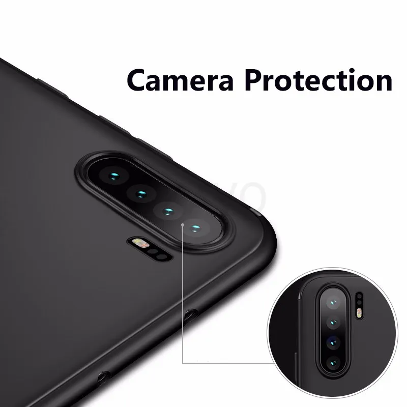 MAKAVO For Huawei P30 Lite Case Slim Matte Soft Cover Cases For Huawei P30 Pro Phone Cases