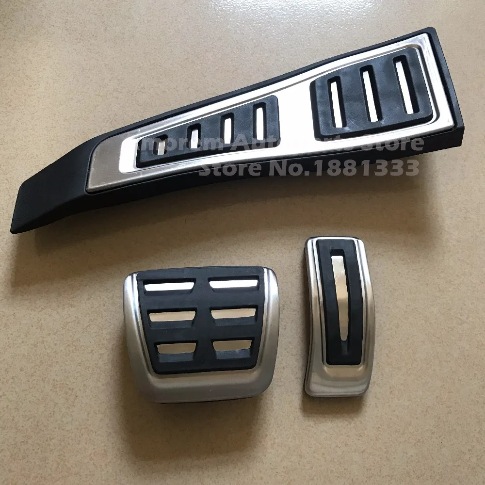 

TTCR-II Car Pedal For Audi A4 S4 RS4 B9 8W Modified Foot Rest RHD AT Plate Accelerator Gas Refit Pad Decorate Right Hand Drive