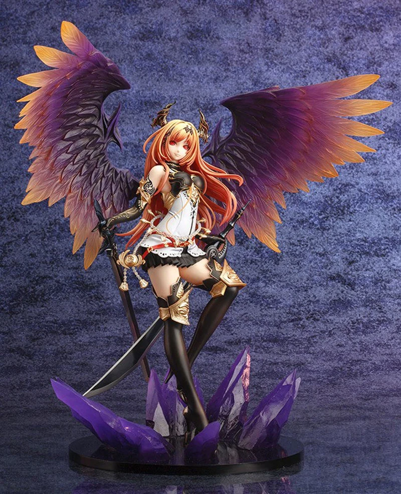 29 см пикантные аниме горячие игры Dark Angel Olivia Ani Kotobukiya ярость Бахамут статуя ПВХ аниме рисунок куклы, подарки игрушки для детей