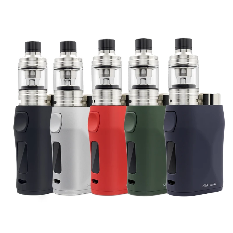 

Eleaf iStick Pico X Vape Kit 75W Pico X Box MOD 2ML MELO 4 Tank atomizer Electronic Cigarette Vaporizer EC-M Coil vs istick pico