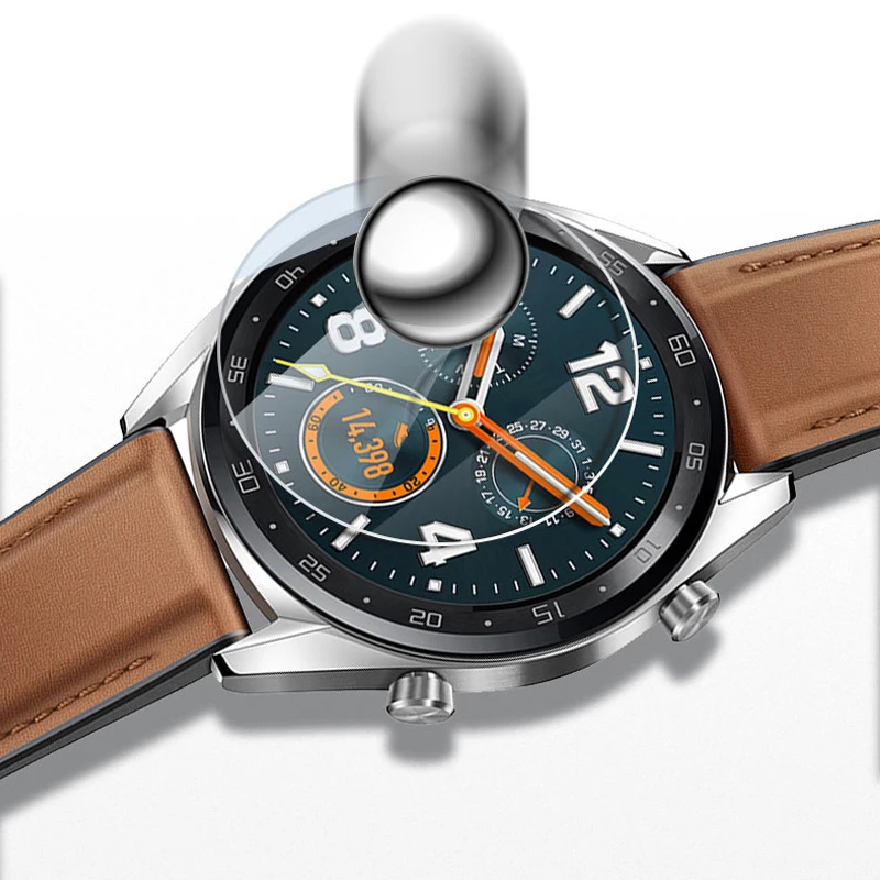 

Huawei Watch GT/GT 2 46mm Active/Elegant Tempered glass HD Screen Protector Film Scratch Resistant Anti-Fall Anti-Fingerprints