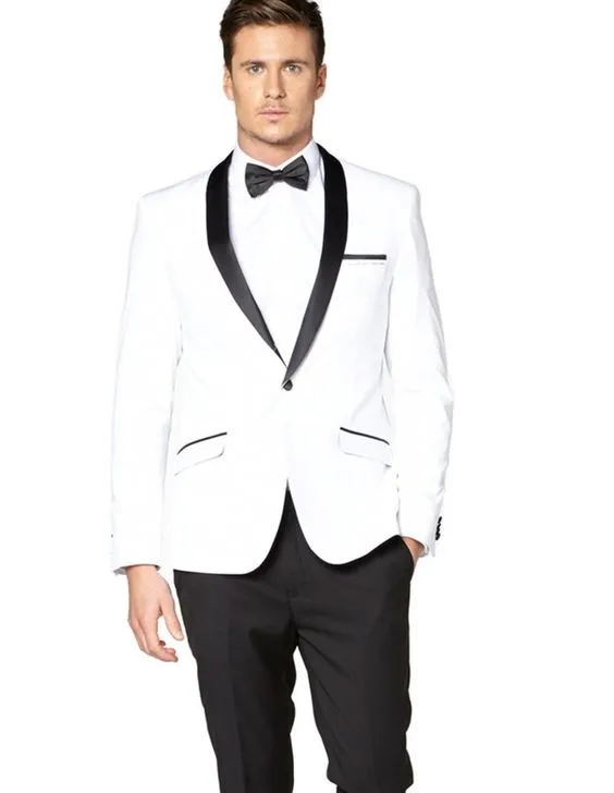 Смокинг черный для свадьбы праздничная одежда 2017 изготовление под заказ костюм Мужчины высокого качества мужские платье