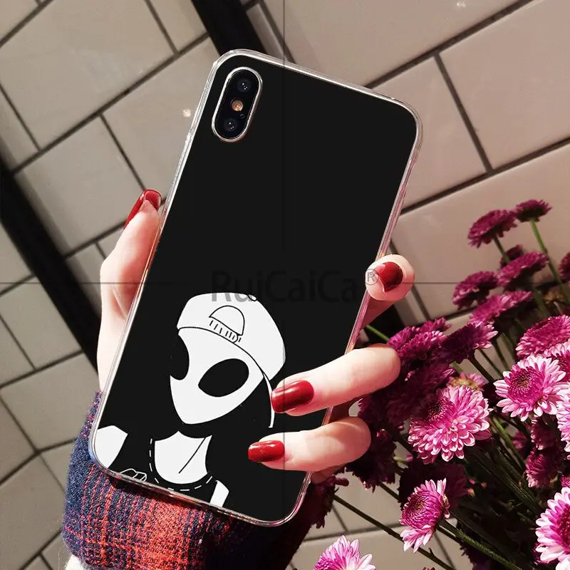 Stylish cartoon alien