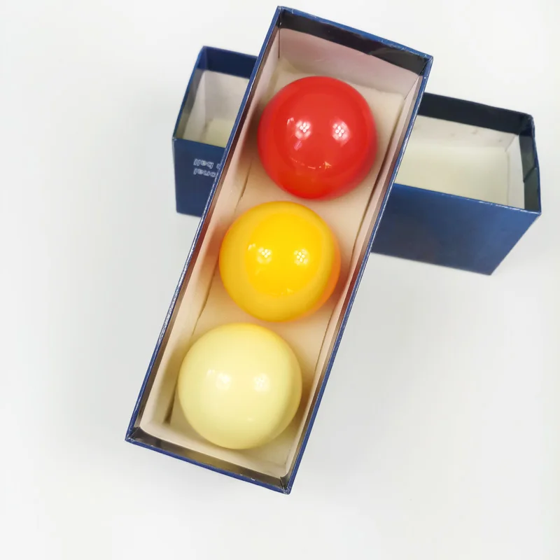 New Phenolic Resin Standard 61.5mm Carom Balls high quality billiards carom cue balls
