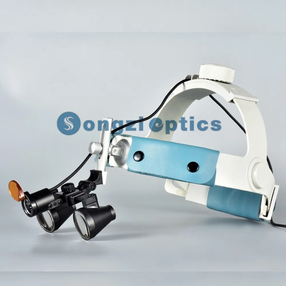 High Quality (2.5X 3X 3.5X Optional) Headband Binocular Dental Loupes