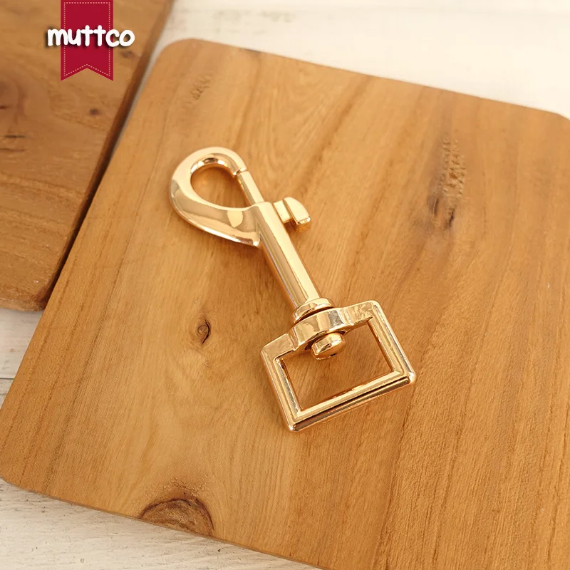 DIY поводок для собак розничная продажа экологичный Золотой металлический брелок