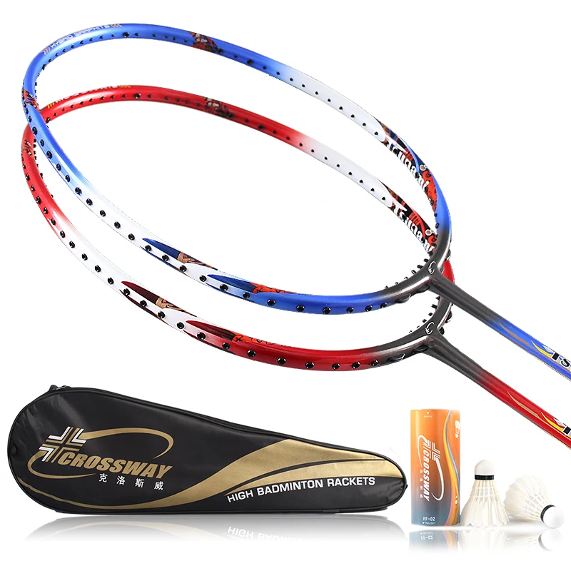 Factory direct ultra lightweight high rigidity Pure Carbon Badminton