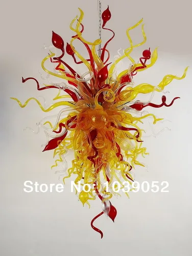 

Free shipping hot selling murano hand blown glass chandelier lights (BGC2025)