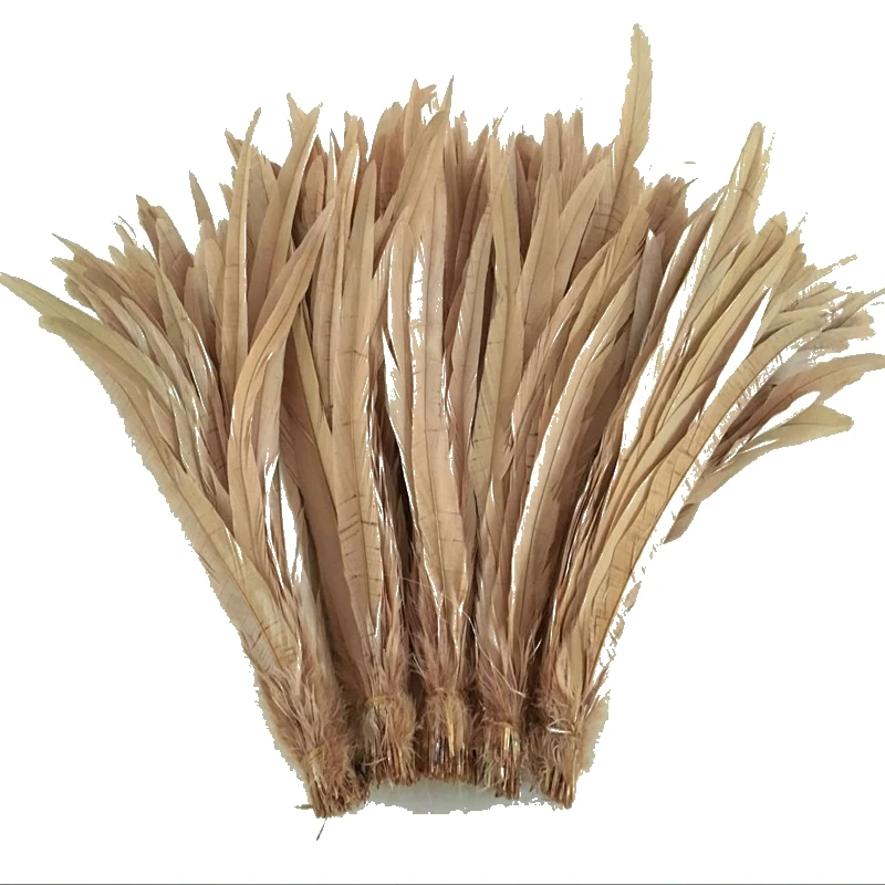 US Seller 20 Pcs Dyed Black Rooster Coque Tail Feathers 14-16/"