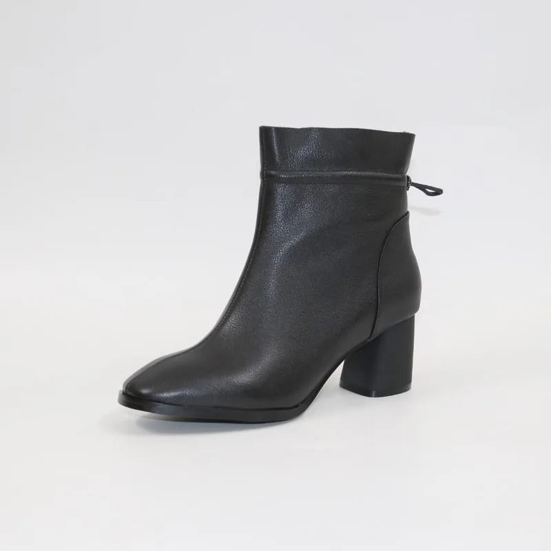 

High heel boots Leather boots High quality comfortable high heeled women's Boots Popular boots