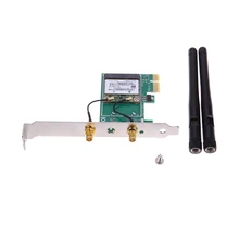 Новый PCI-e PCI Express 150 М Беспроводная Карта Wi-Fi Адаптер 2 шт. Внешние Антенны Обеспечивают Беспроводной Повторитель и AP
