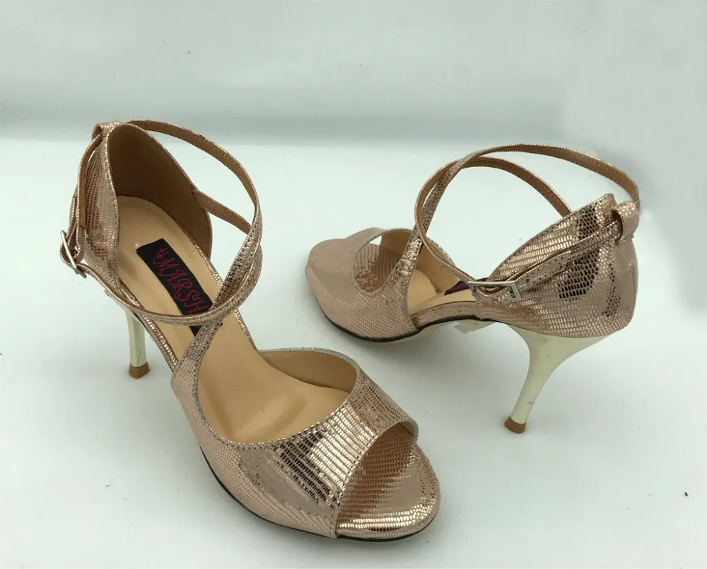 Удобная и модная танцевальная обувь для танго в Аргентине обувь для вечеринок Свадебные туфли кожаная подошва T6291LGL