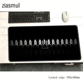 

portal 2 padmouse 700x400x3mm gaming mousepad game cute large mouse pad gamer computer desk High-end mat notbook mousemat pc