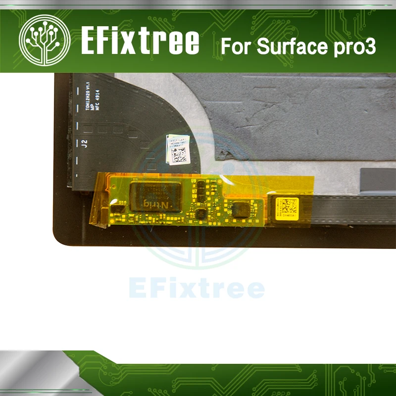ЖК дисплей с дигитайзером сенсорного экрана для Microsoft Surface Pro 3 (1631) TOM12H20 V1.1 LTL120QL01