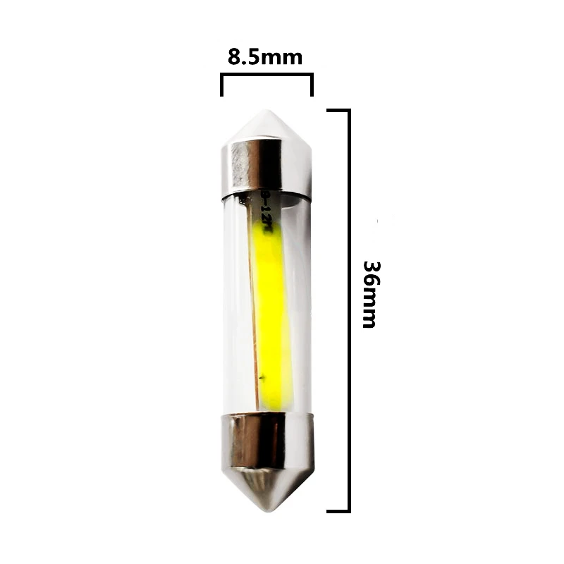 1 шт., 31 мм, 36 мм, 39 мм, 42 мм, C5W, C10W, Filiform, стиль COB, светодиодный светильник с нитью, гирлянда, s, автомобильный купольный стеклянный светильник, внутренняя лампа для чтения, 12 В