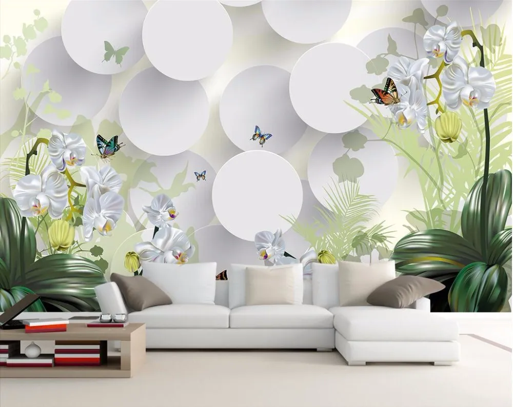 Beibehang papel де parede цветок Clivia ТВ диван фоне обоев 3d обои с росписью спальня пользовательский размер обои