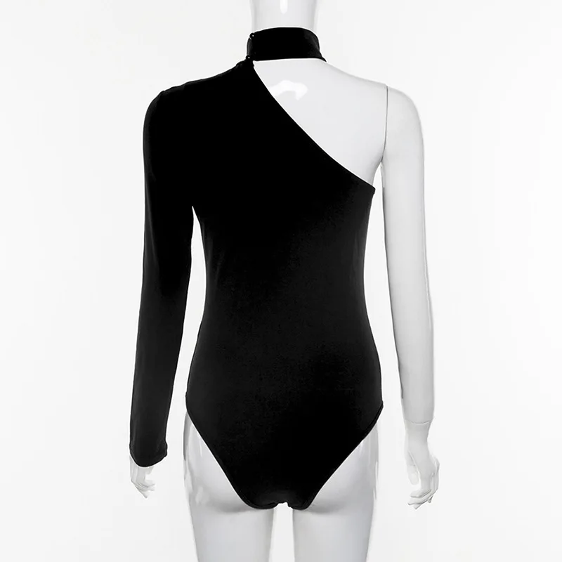 Bodysuit Sexy One shoulder Skinny Sleeveless Slim Bodycon Bodysuits Women O Neck Autumn Stretchy Minimalist Bodysuits Bodysuit Sexy One shoulder Skinny Sleeveless Slim Bodycon Bodysuits Women O Neck Autumn Stretchy Minimalist Bodysuits