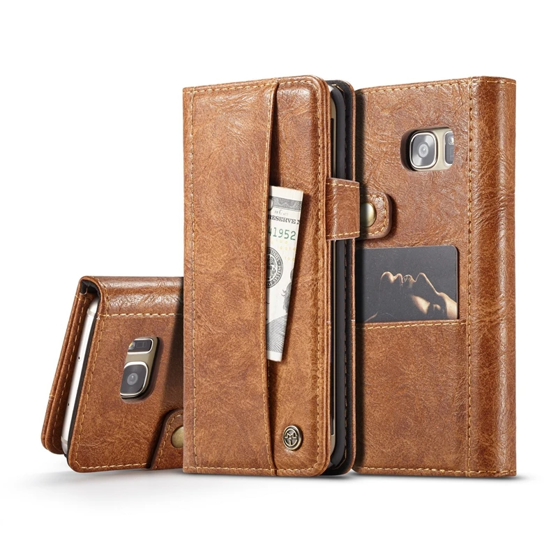 Phone Case For Samsung Galaxy S7 S 7 Edge S7Edge Retro Leather Wallet