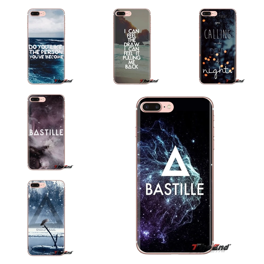 

For Huawei G7 G8 P7 P8 P9 P10 P20 P30 Lite Mini Pro P Smart Plus 2017 2018 2019 BASTILLE LYRIC MUSIC STAR Transparent Soft Cases
