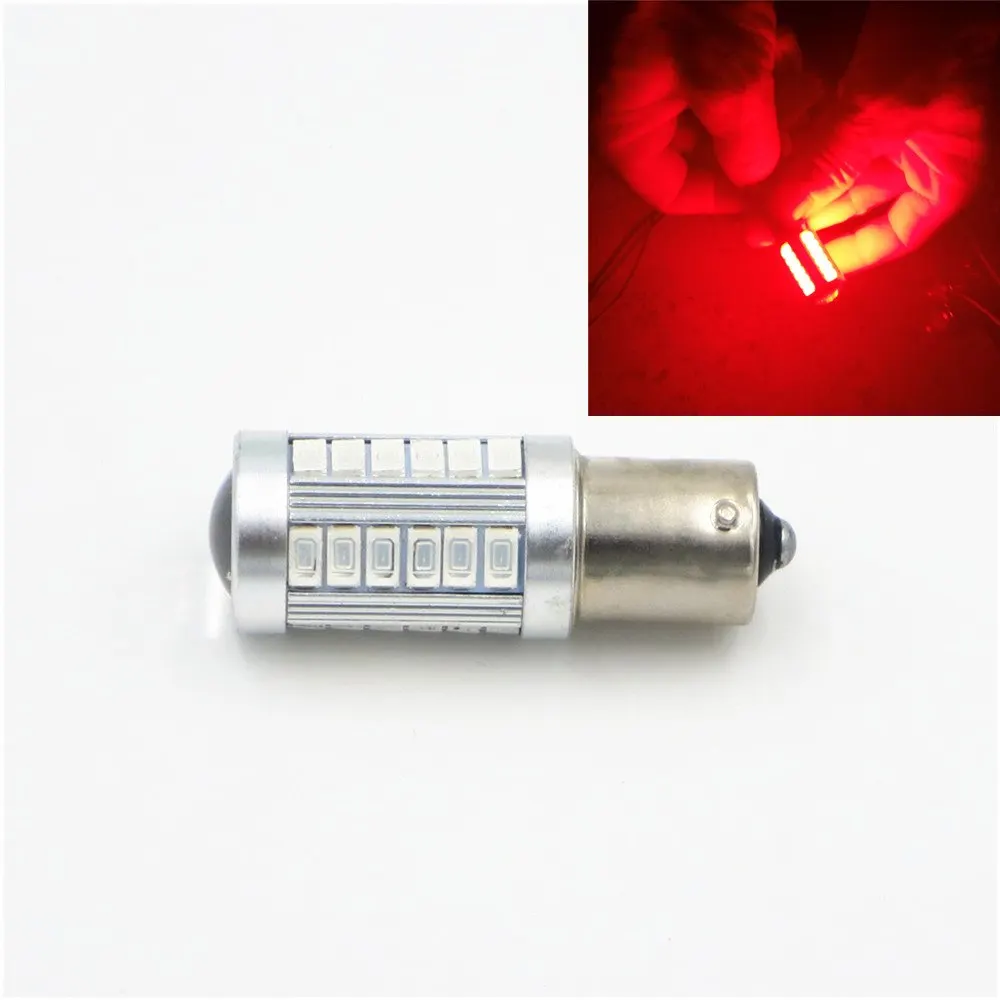 Strobe Blinking Flash 1156 BA15S P21W 33 led 5630 5730 smd Car Turn