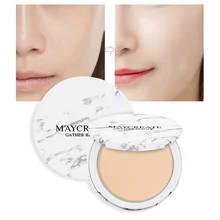 2019 New Face Make Up Lasting Pressed Powder Concealer Foundation Waterproof Oil Control Makeup Powder