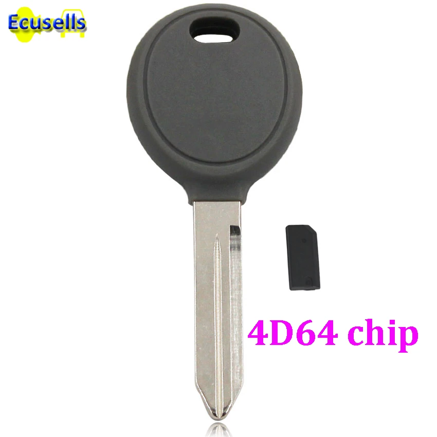

Replacement Blank transponder key shell case fob for Chrysler with ID4D46 chip Ignition key for Chrysler Dodge Jeep 4D64 chip
