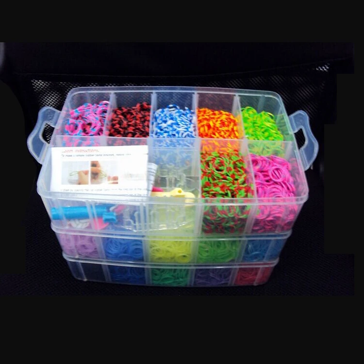 15000 Hand Loom Large Band Refill Kit DIY Bracelet Charm Bracelet
