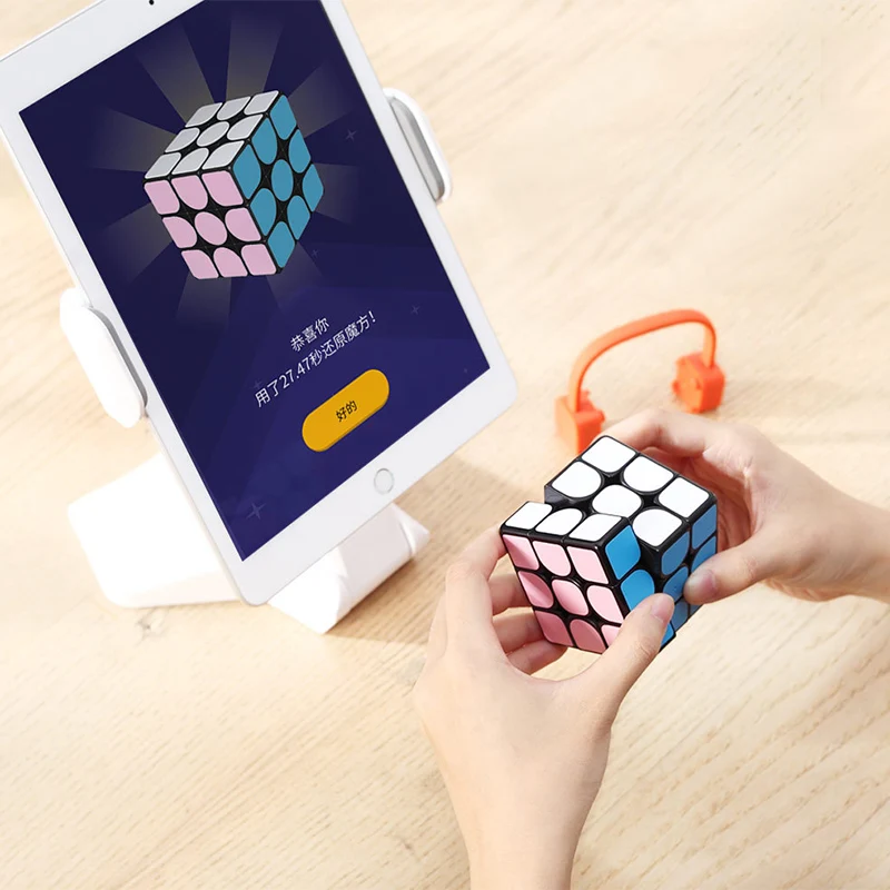 Xiaomi mijia Giiker Супер smart cube приложение remote comntrol Интеллектуальный Магический кубик паззлы обучающая красочная игрушечные лошадки для мужчин женщина