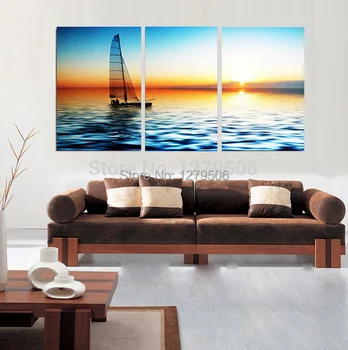 

Hand Painted Abstract Oil Paintings On Canvas Hang Picture For Living Room Wall Decor Acrylic Paintings Sea Landscape