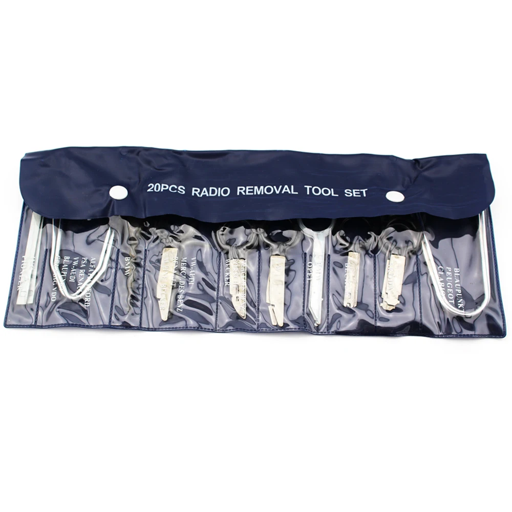 20pcs Stereo Radio Removal Tool Kit Key font b Repair b font Tool Set For Ford