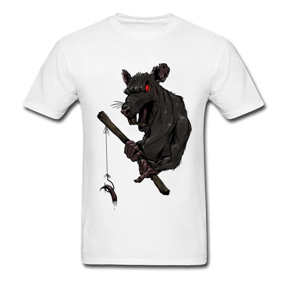 Fisherrat 100% Cotton Tops & Tees for Boys Fitness Tight T Shirts Summer Classic Round Collar Tee-Shirt Short Sleeve Fisherrat white