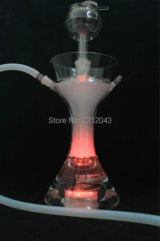 Top Brand Lovely Vase Style Hookah Shisha Glass Smoking Water Pipe Best