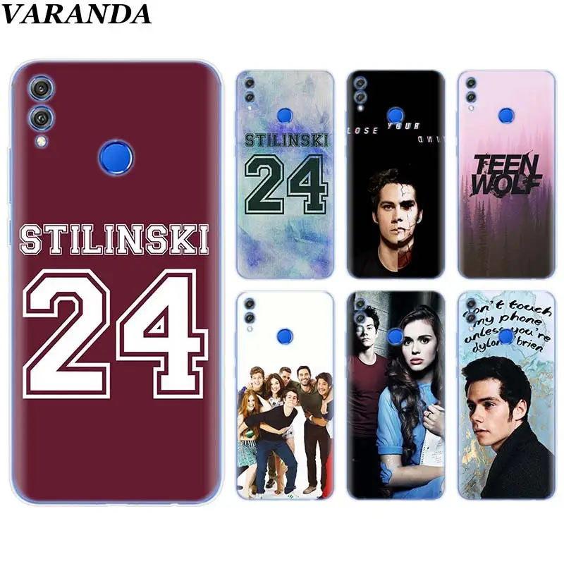 

Teen Wolf Stilinski 24 Silicone Soft Case for Huawei Honor 8X 8C 8S 8A 9 10 Lite 20i View 20 Y6 Y7 Y9 2019 Case Coque