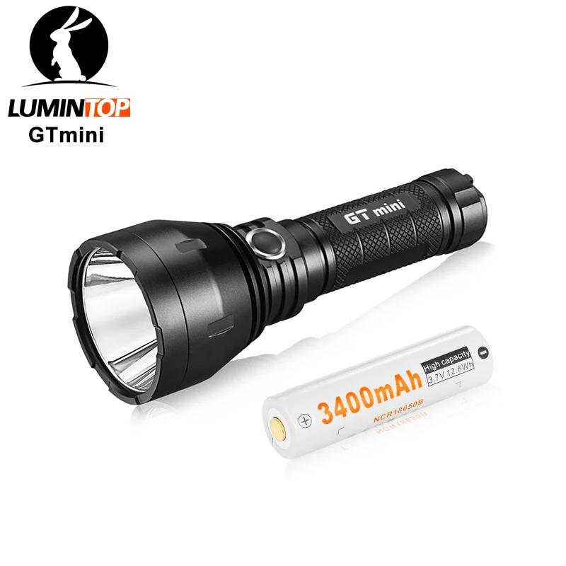 LUMINTOP GT мини длинные позвонил фонарик луч расстоянии 750 м 17 Вт 4.5A CREE XHL Max 1200 люмен