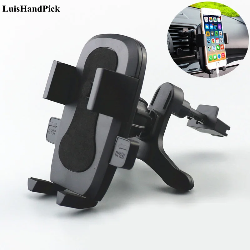 

Universal Air Vent Phone Car Holder Mobile Phone Stand Mount for iPhone X 5 6 7 8 Plus Samsung S8 S9 Plus S6 S7 Edge Redmi 5 5A