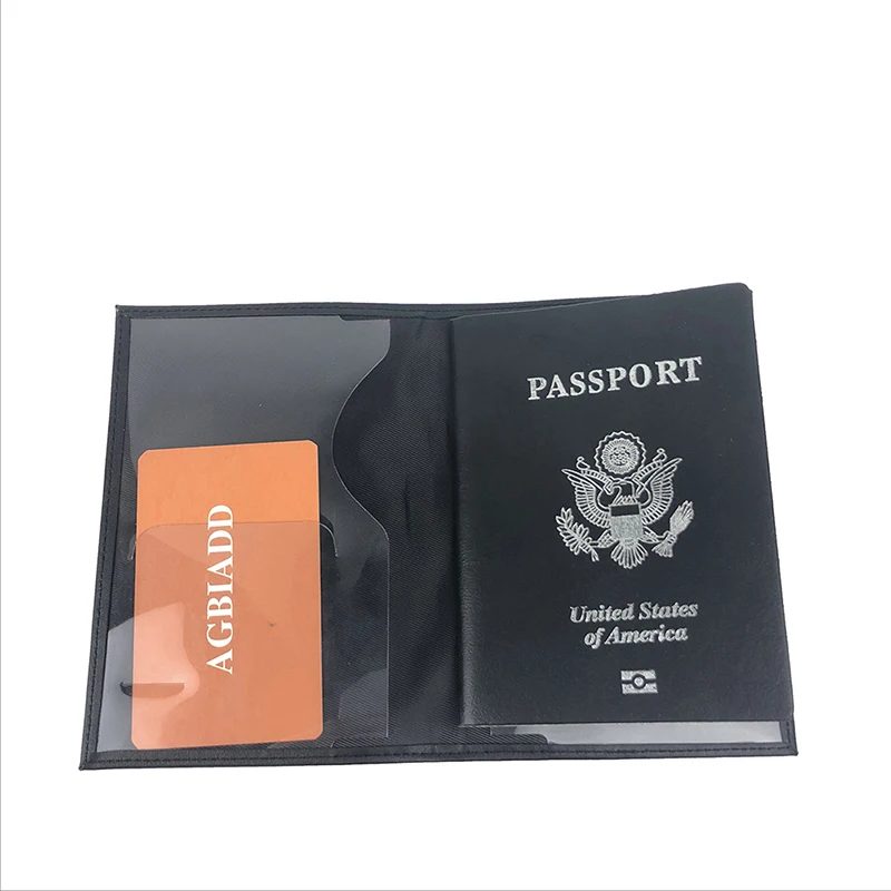 Держатель для паспорта из искусственной кожи, держатель для паспорта, ID, кредитной карты, билетов, путешествий, Обложка для паспорта, папка, сумка, защитный держатель, S715-50, Прямая поставка