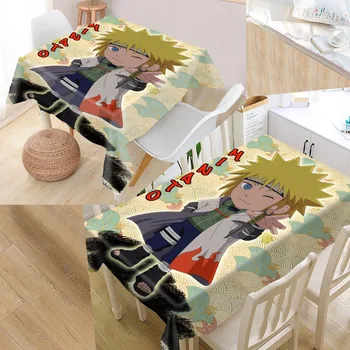 

Custom Chibi Namikaze MinatoTablecloth square /rectangular Tablecloth For Wedding Table Cloth Cover TV covers tea tablecloth