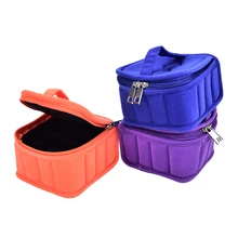 Polish Bags And Cases Promotion For Promotional 16 Bottles Traveling Sy Double Zipper 5ml 10ml 15ml Essential Oil Carrying Case Nail Polish Makeup Cosmetic Bag Storage